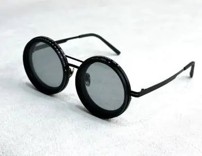 ND9 Round Frame Polarized Sun Glasses