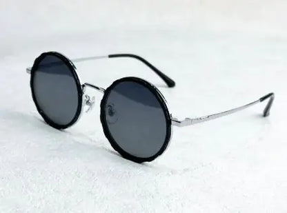 ND9 Round Frame Polarized Sun Glasses