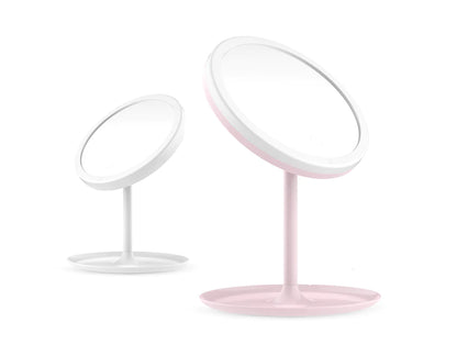 Lighted Makeup Mirror, Portable Folding Vanity Mirror