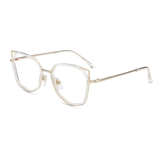 Firmoo Reading Glasses 0.75 Cat Eye Blue Light Blocking Glasses for Women Blue Light Filter Protection Glasses UV400 Protection Eyewear Readers Glasses