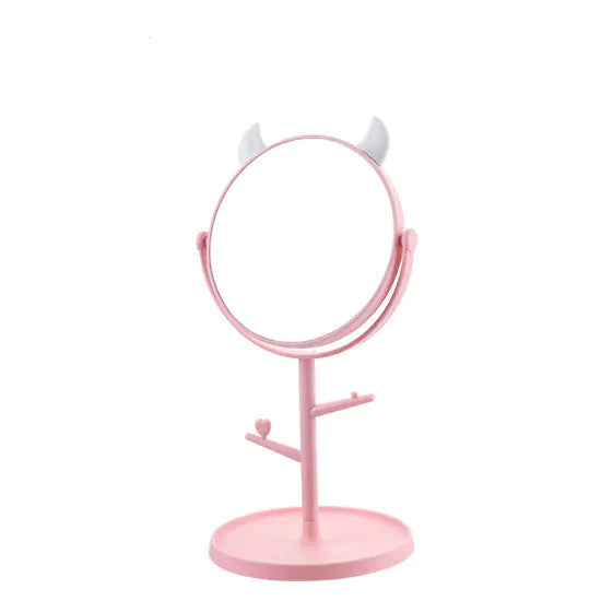 Rotatable Desktop Makeup Mirror